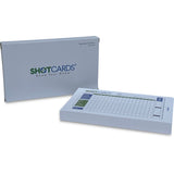 SHOTCARDS® Standard Edition (Blue/Green) - Golf Shot and Stat Tracking Scorecards